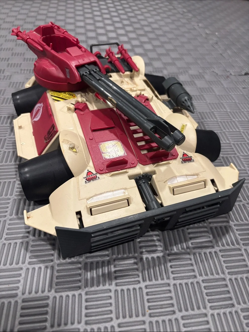 GI Joe Cobra RAGE in Good Condition 1990 Hasbro ARAH